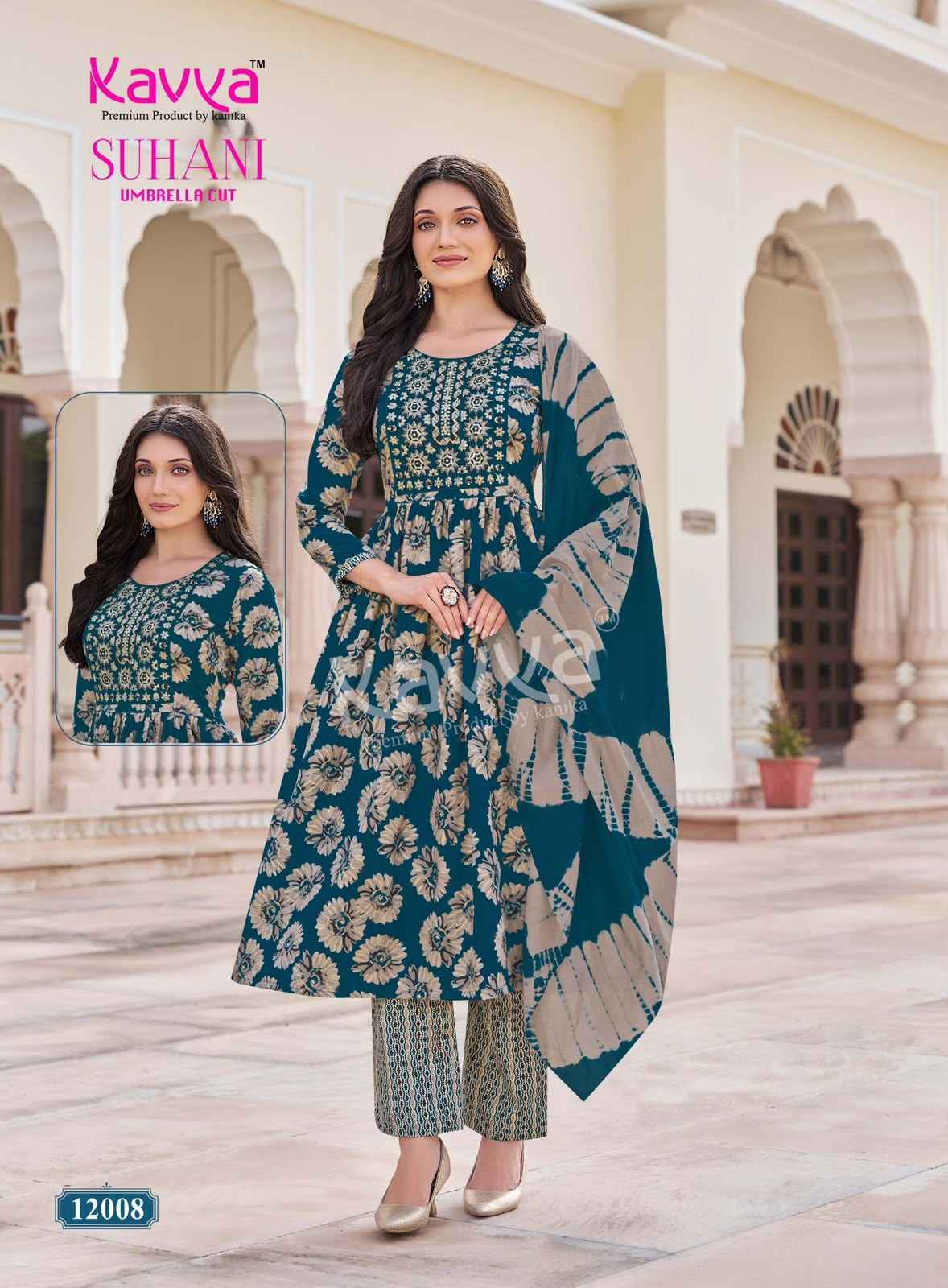 Kavya Suhani Vol 12 Viscose Kurti Combo 10 pcs Catalogue