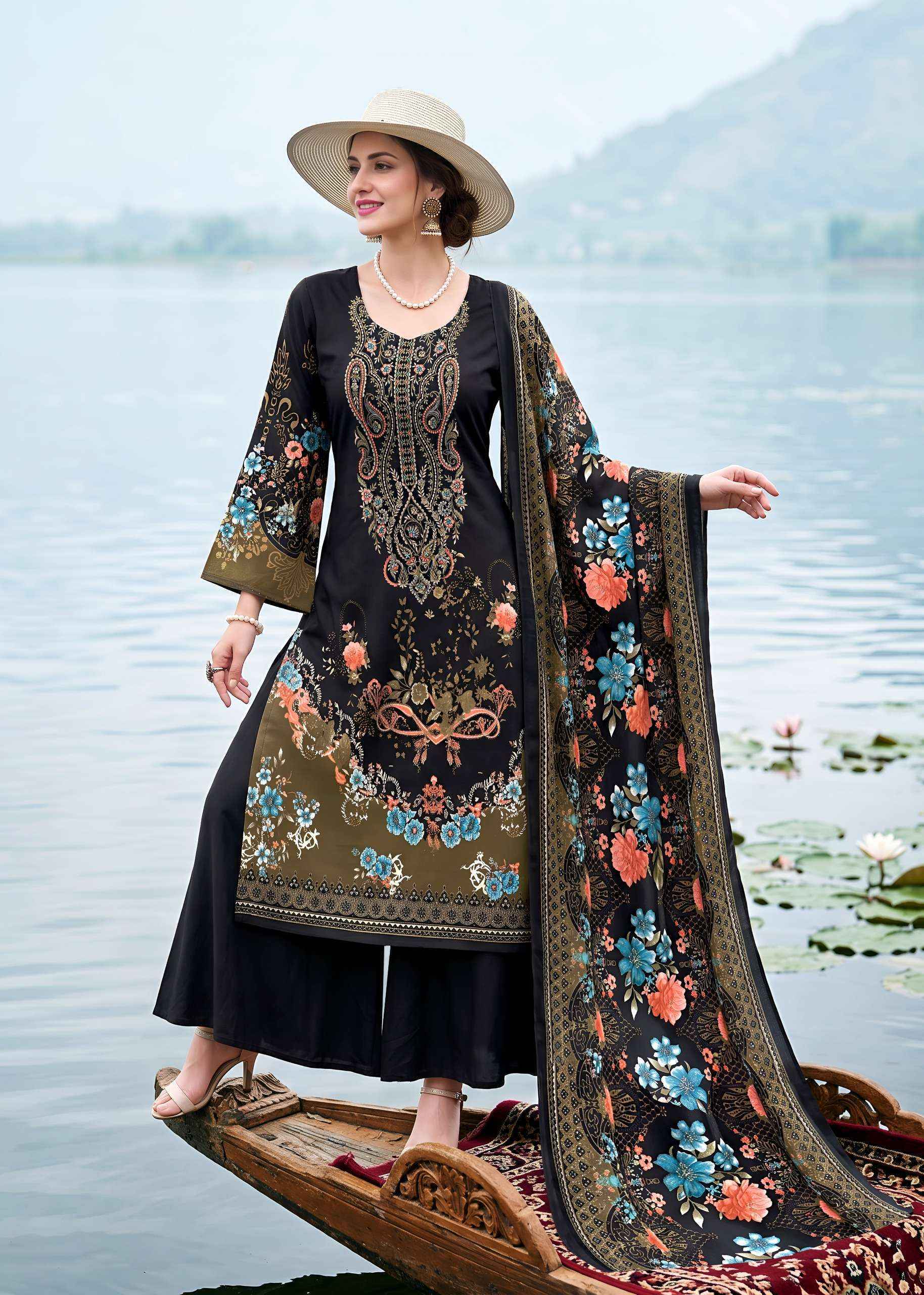 Kavyakala Fitoor Pashmina Dress Material 8 pcs Catalogue