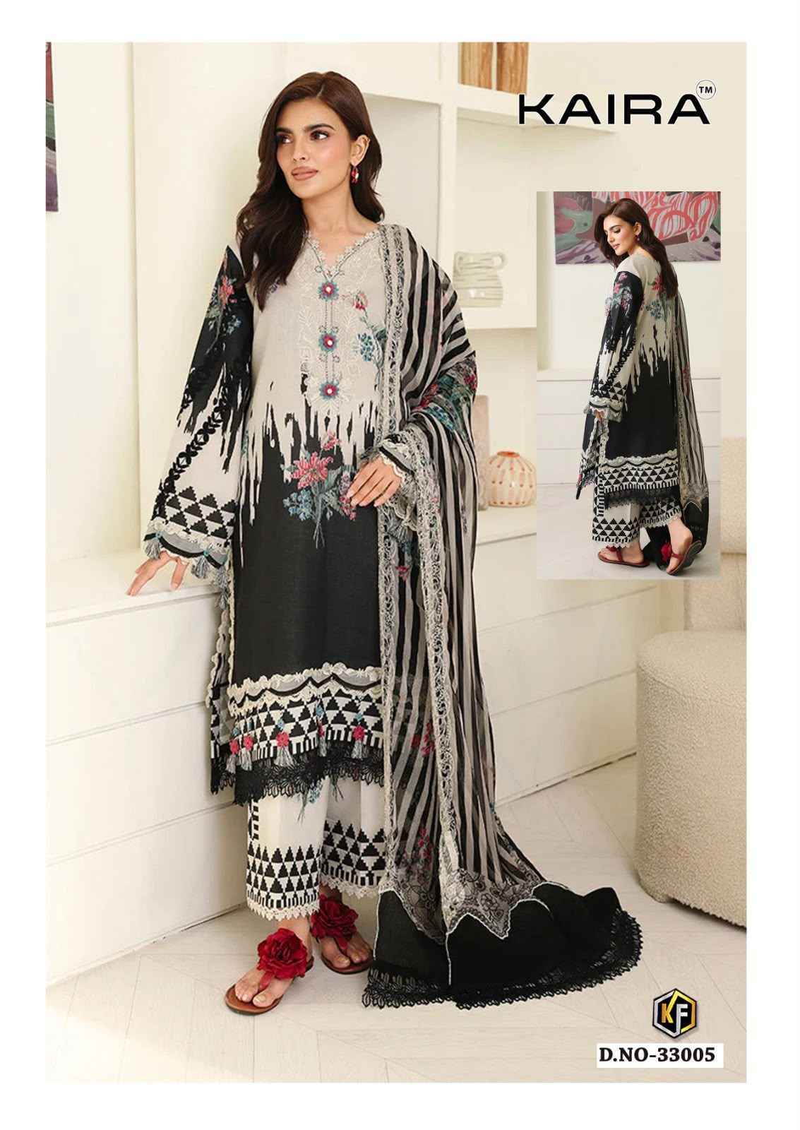 Keval Fab Kaira Vol 33 Lawn Cotton Dress Material 6 pcs Catalogue