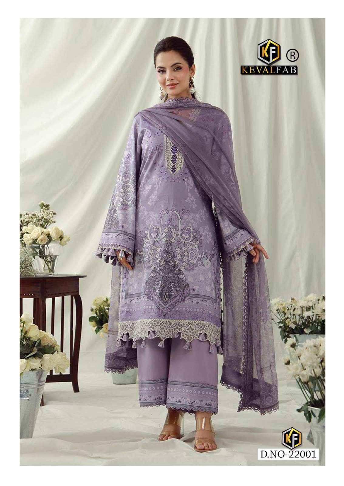 Keval Fab Maryum & Maria Vol 22 Readymade Cotton Dress 6 pcs Catalogue
