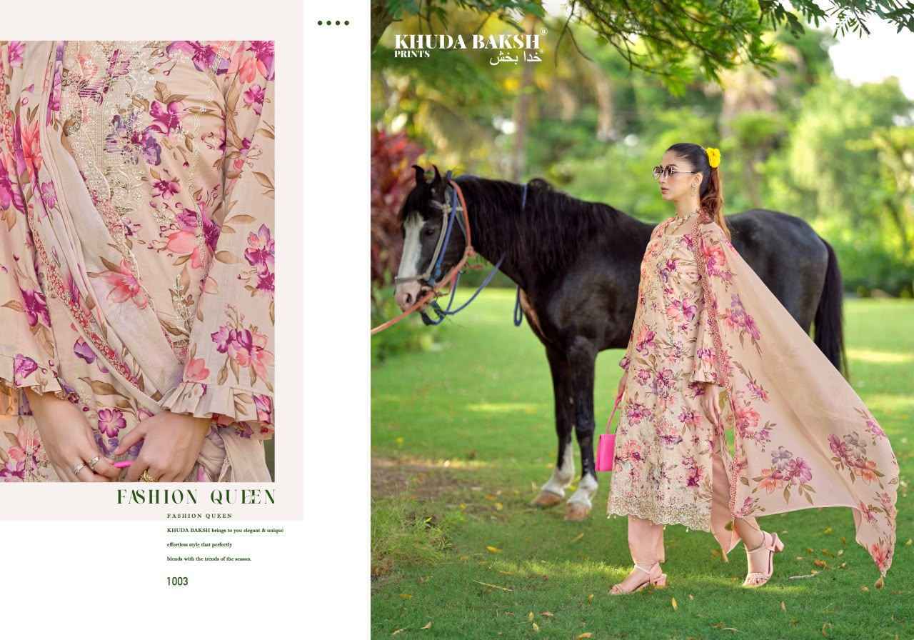 Khuda Baksh Prints Humdum Vol 3 Lawn Dress Material 9 pcs Cataloge