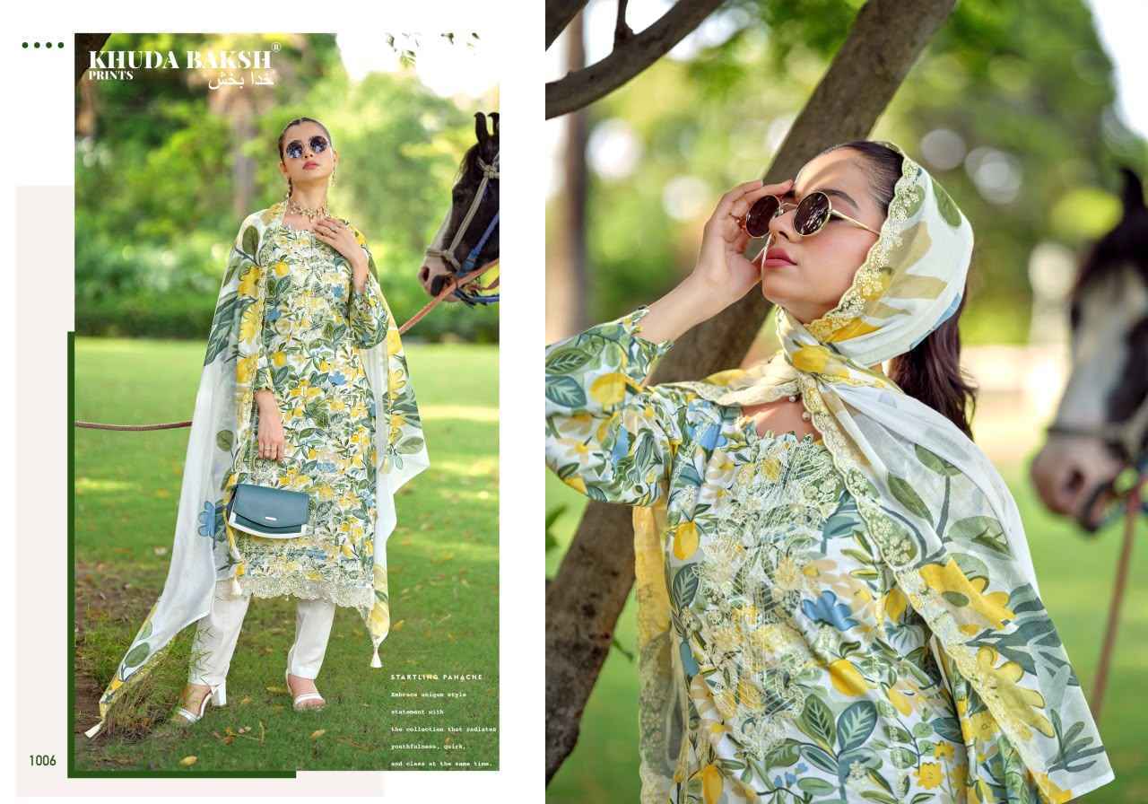 Khuda Baksh Prints Humdum Vol 3 Lawn Dress Material 9 pcs Cataloge