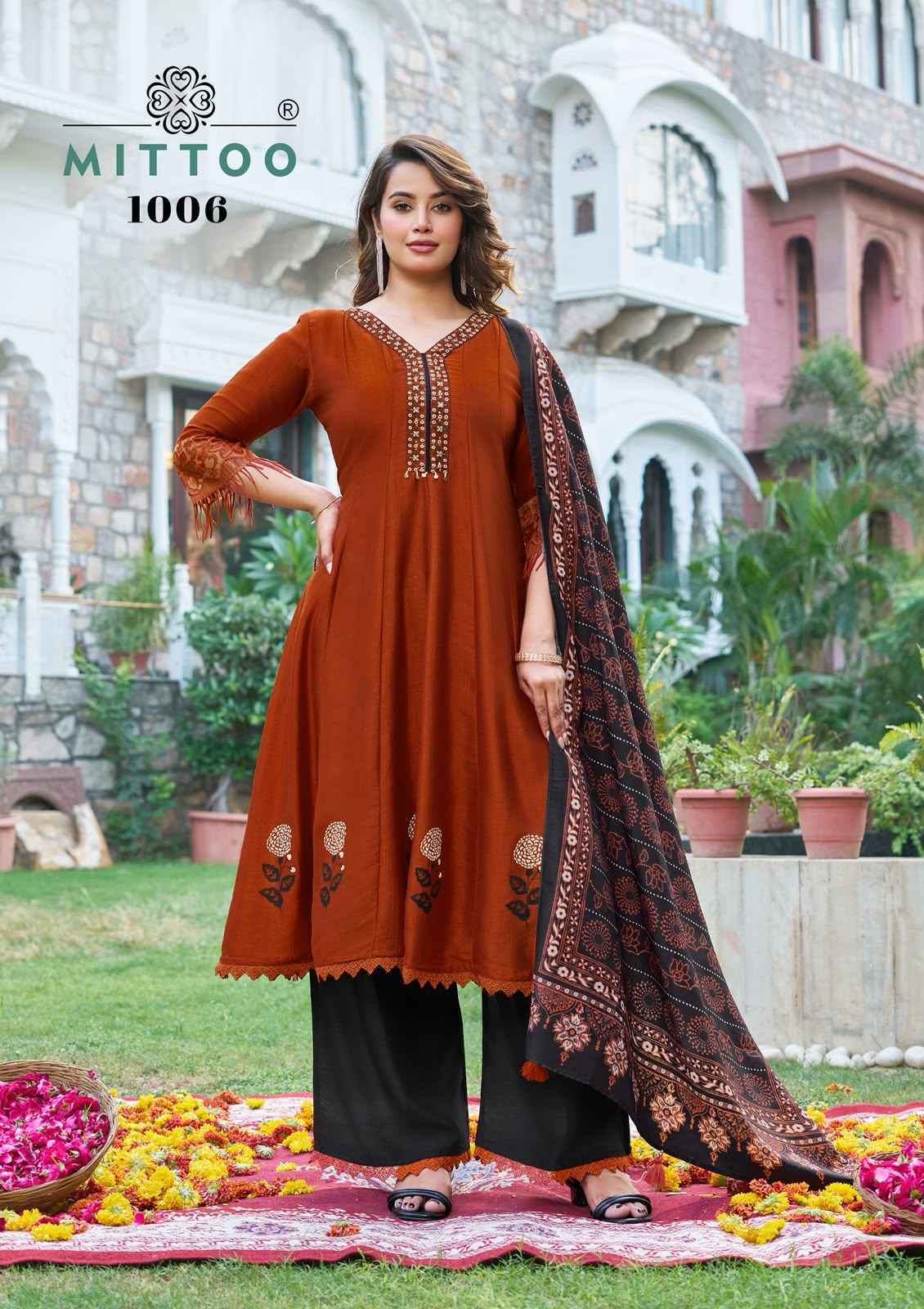 Mittoo Baarati Vol 2 Vichitra Kurti Combo 4 pcs Catalogue
