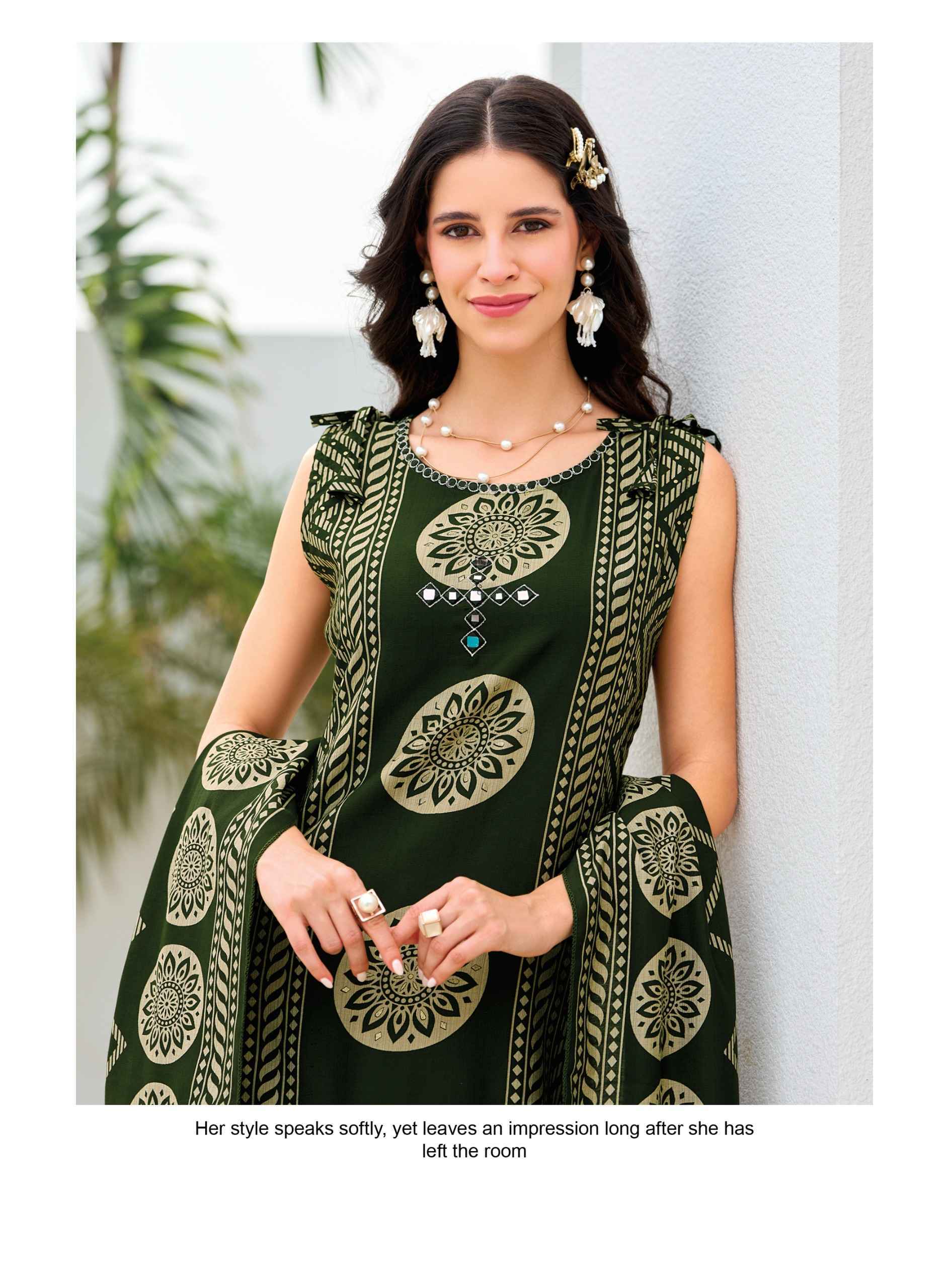 Radhika Lifestyle Akansha Vol 1 Vertican Foil Kurti Combo 8 pcs Catalogue
