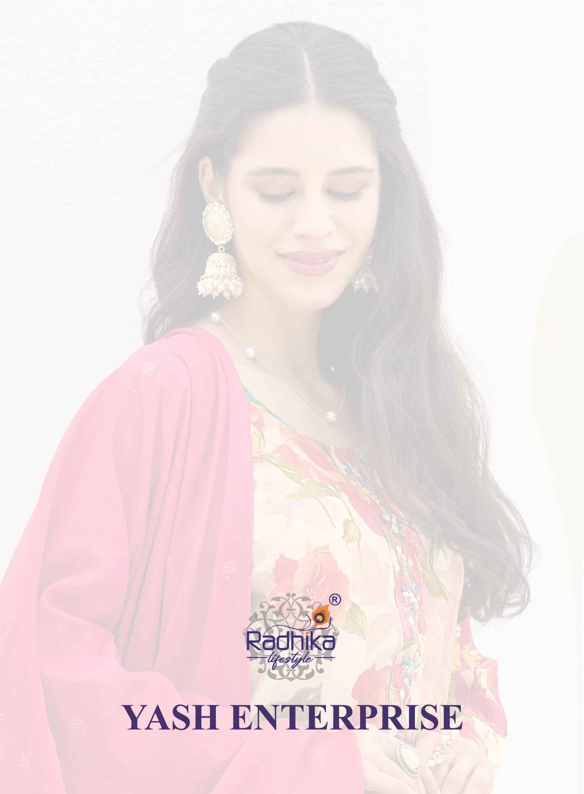 Radhika Lifestyle Alexa Vol 10 Vertican Silk Kurti Combo 8 pcs Catalogue