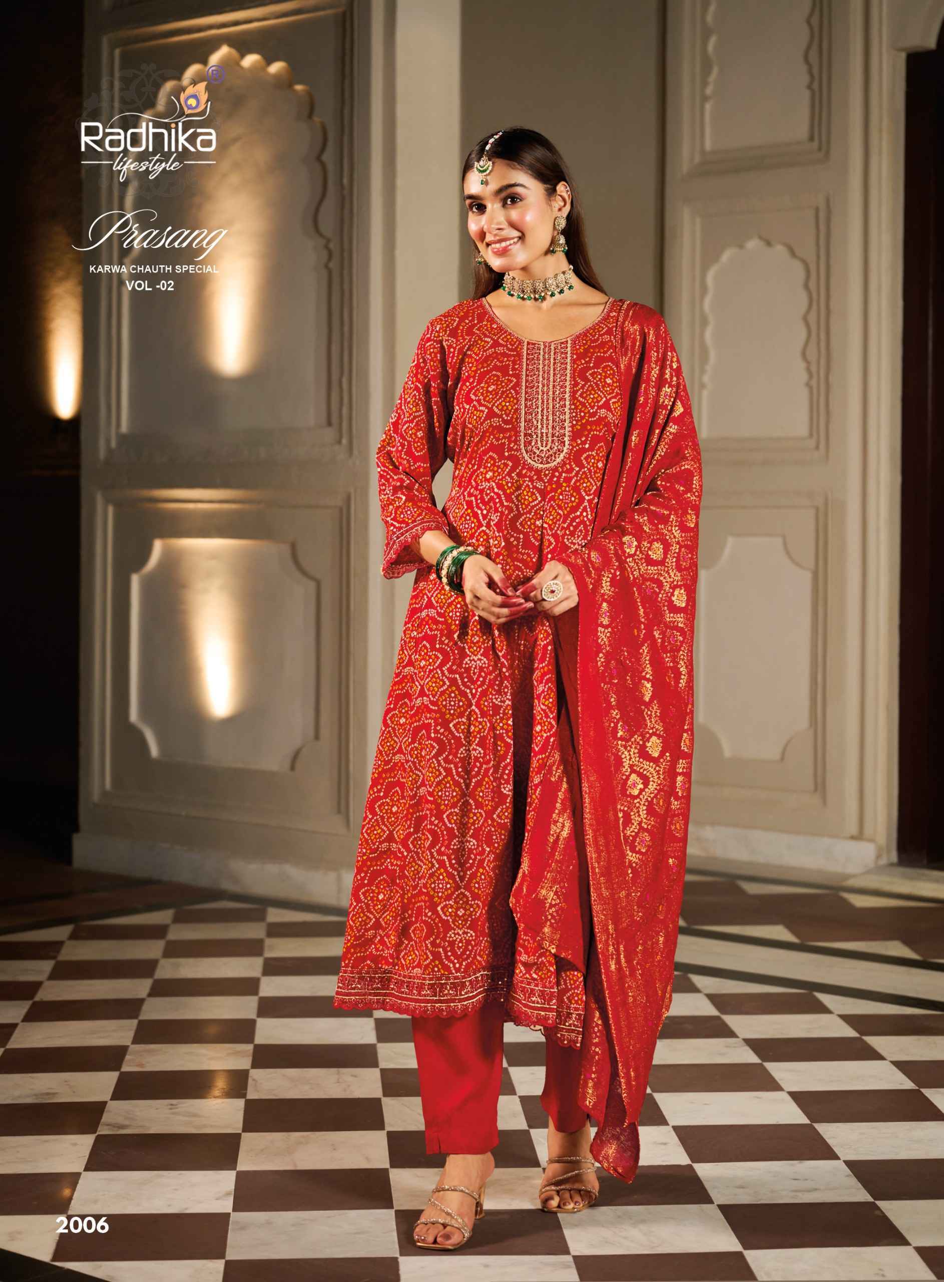Radhika Lifestyle Prasang Vol 2 Rayon Kurti Combo 6 pcs Catalogue