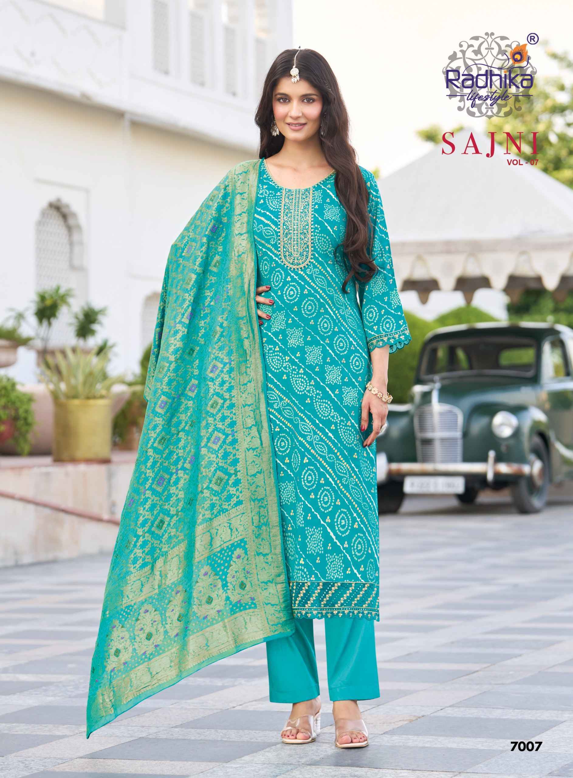 Radhika Lifestyle Sajni Vol 7 Rayon Kurti Comb 8 pcs Catalogue