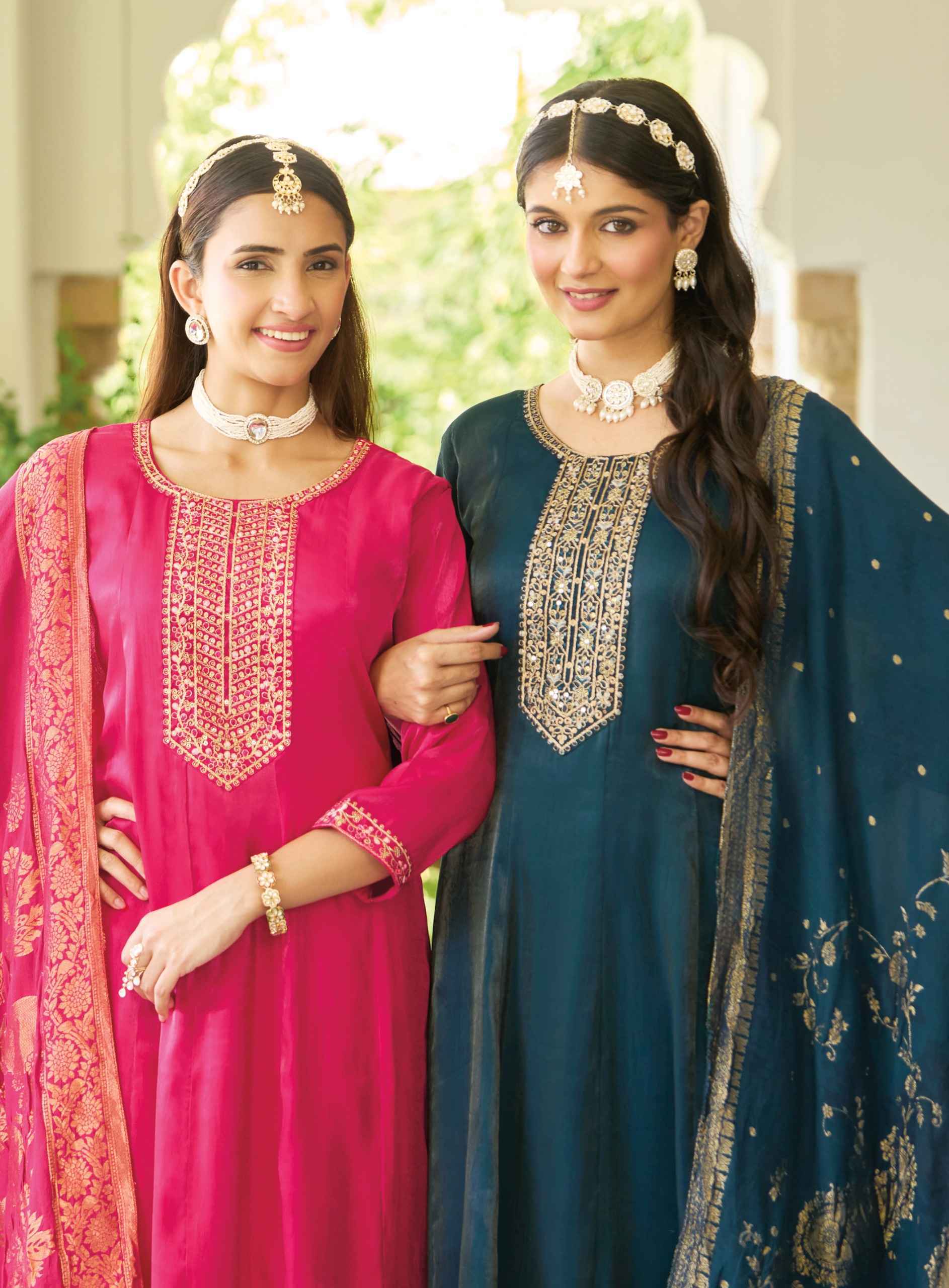 Radhika Lifestyle Sarika Vol 2 Roman Silk Kurti Comb 7 pcs Catalogue