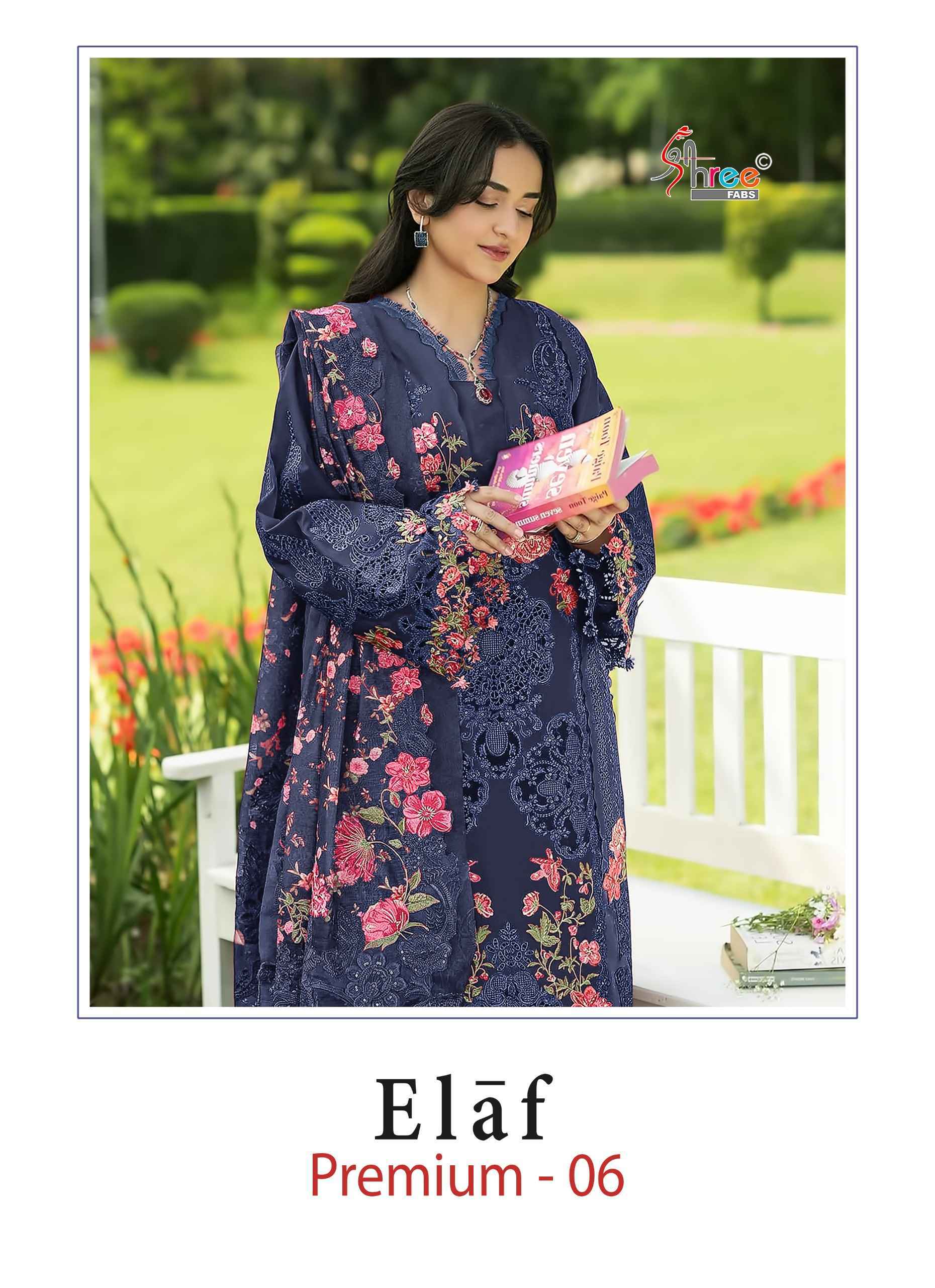 Shree Fabs Elaf Premium Vol 6 Cotton Dress Material 6 pcs Catalogue