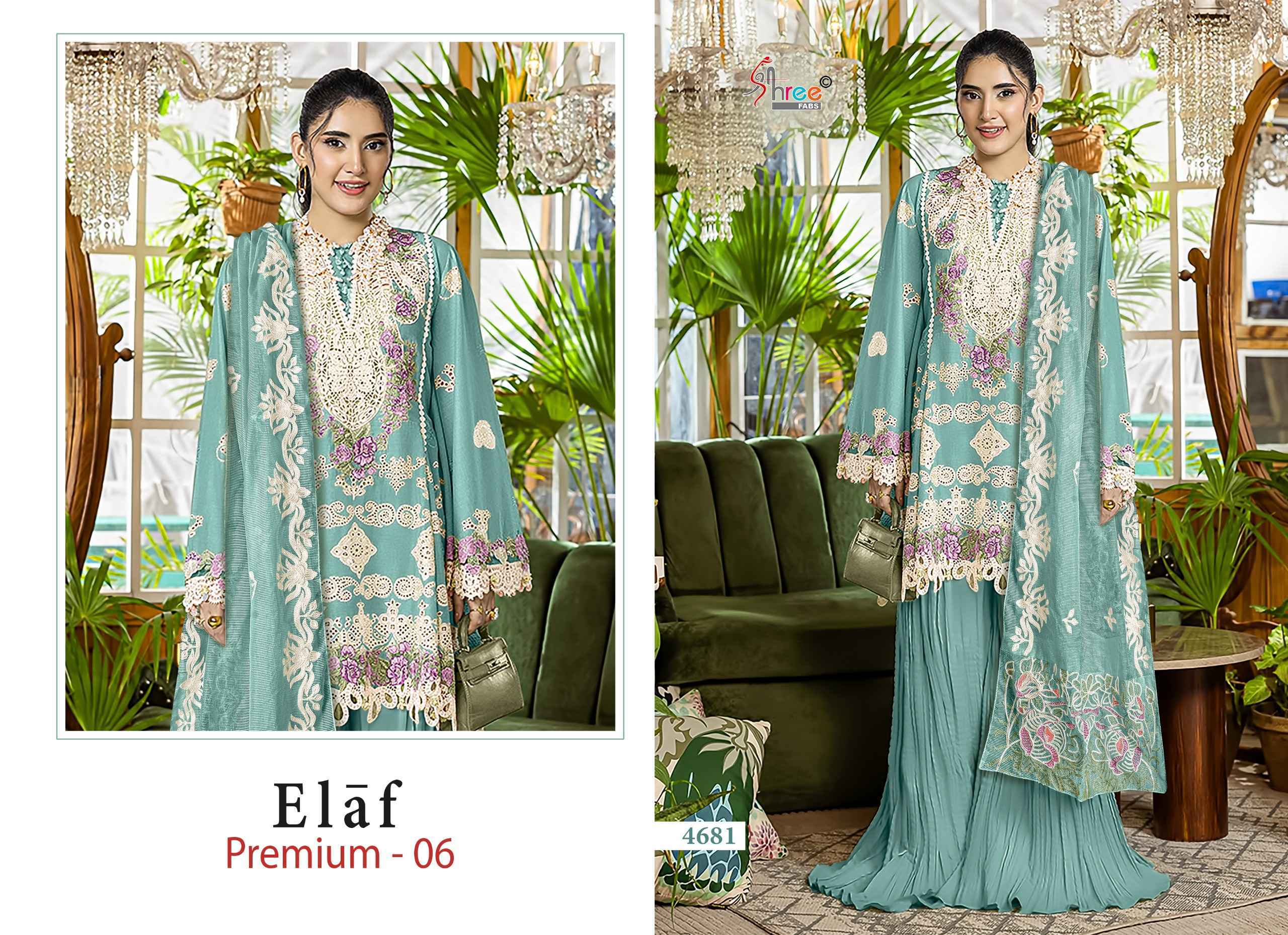 Shree Fabs Elaf Premium Vol 6 Cotton Dress Material 6 pcs Catalogue
