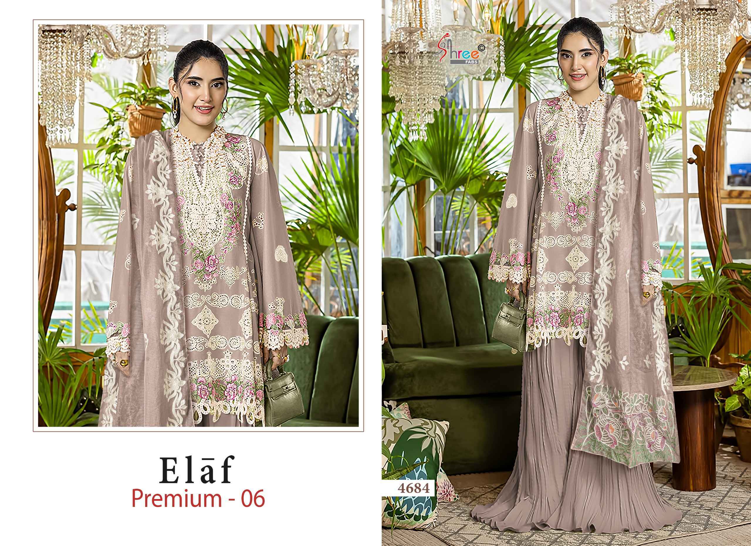 Shree Fabs Elaf Premium Vol 6 Cotton Dress Material 6 pcs Catalogue