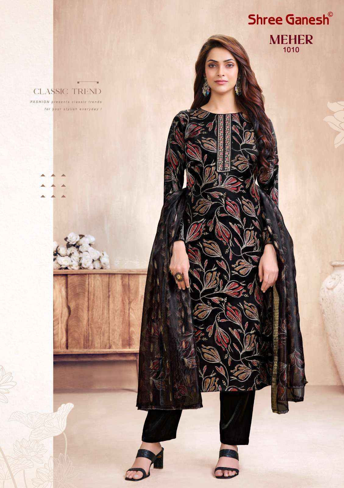 Shree Ganesh Meher Vol 1 Readymade Cotton Dress 10 pcs Catalogue