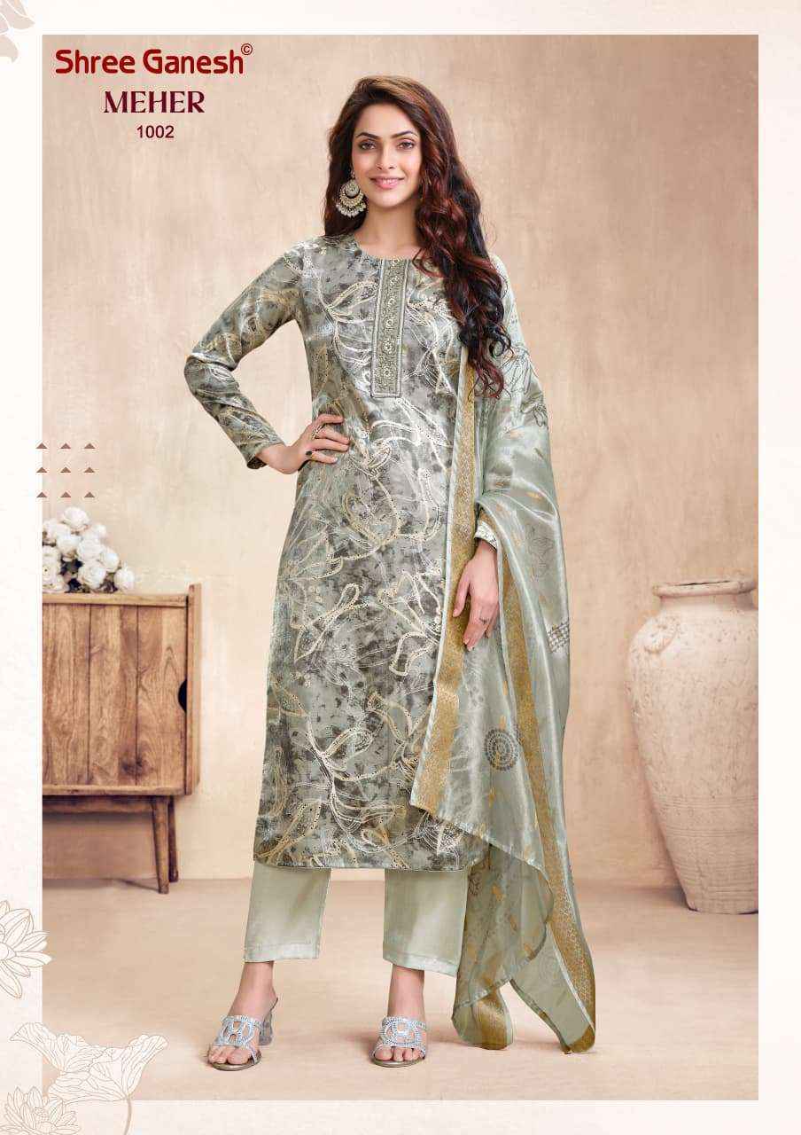 Shree Ganesh Meher Vol 1 Readymade Cotton Dress 10 pcs Catalogue