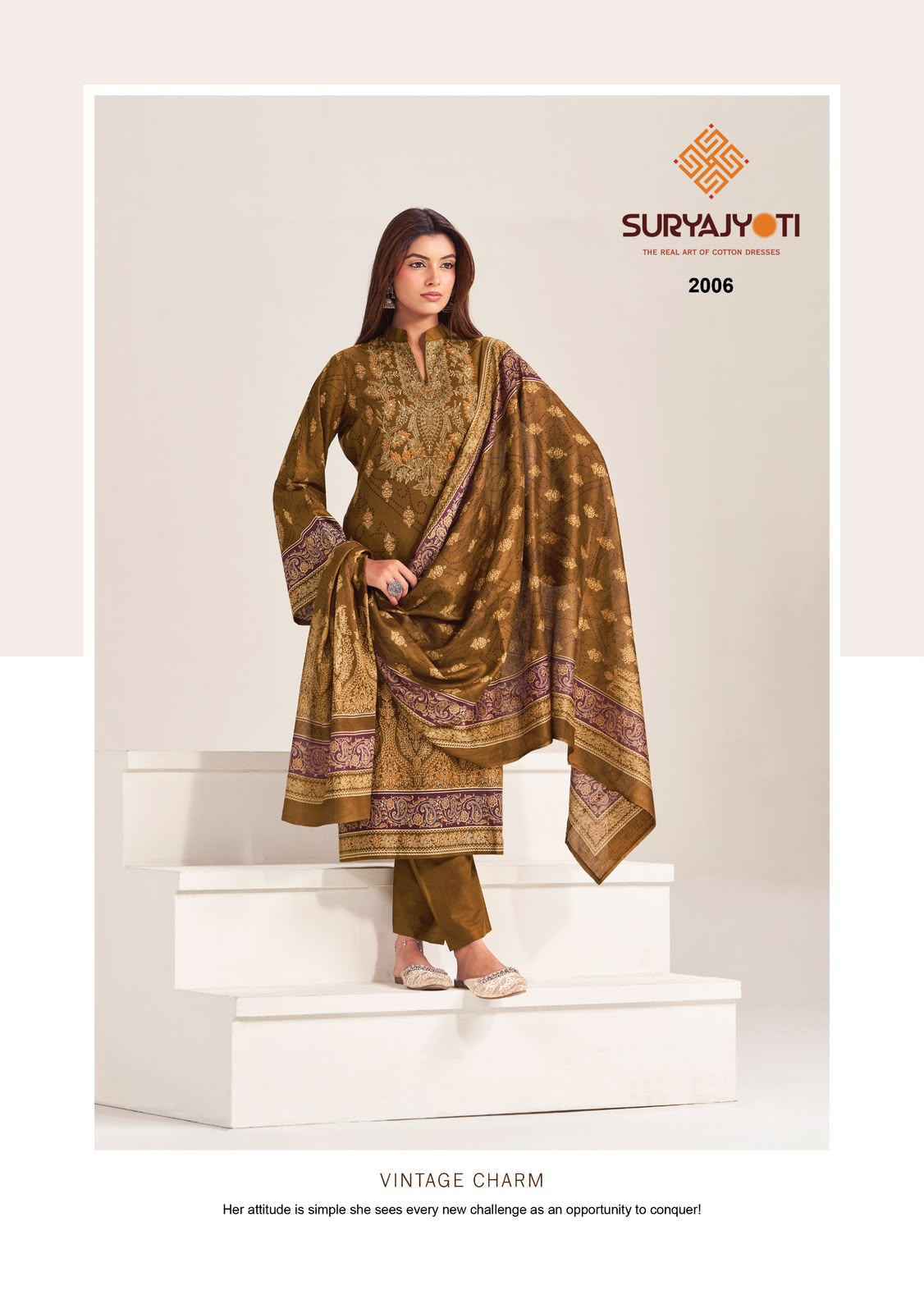 Suryajyoti Kashmiri Cotton Vol 2 Cotton Dress Material 8 Pcs Catalouge