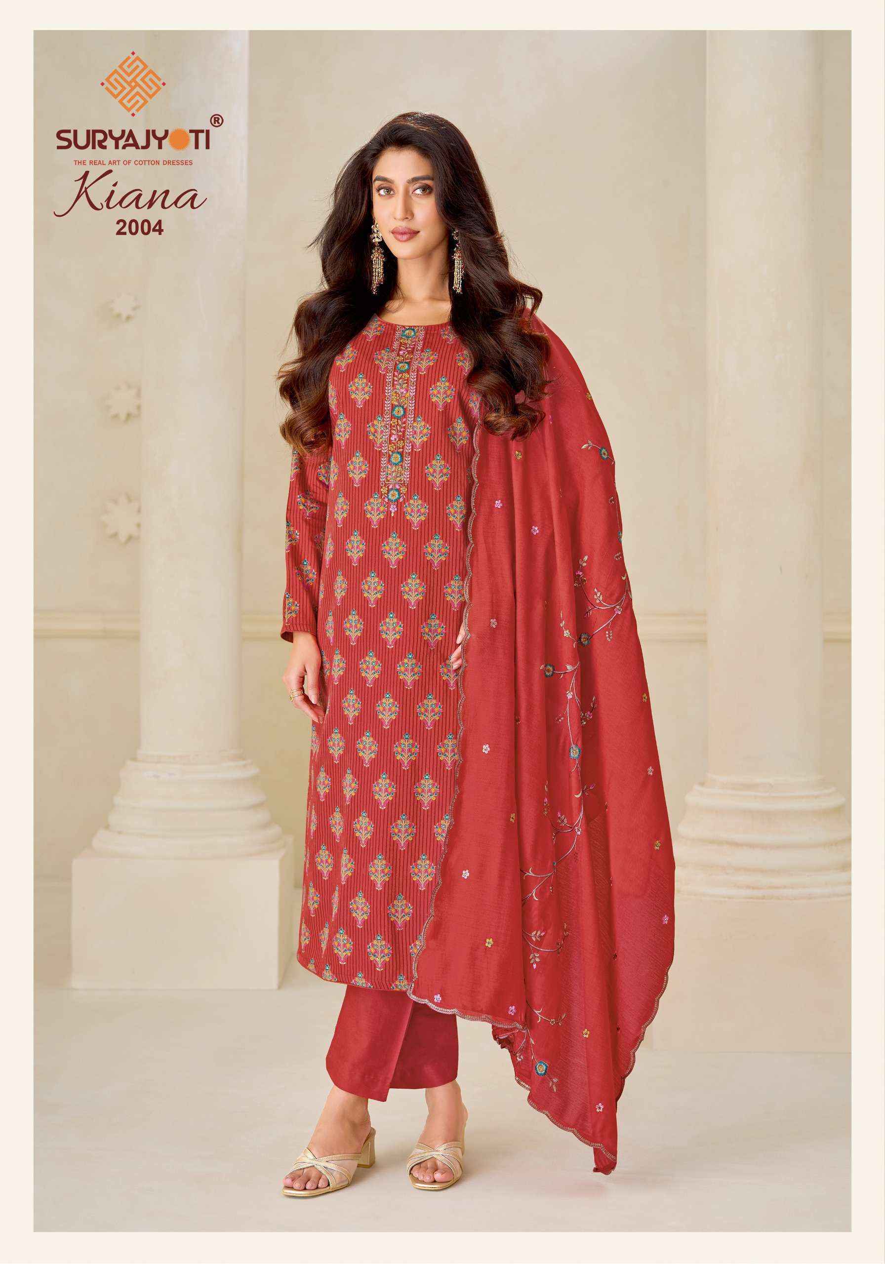 Suryajyoti Kiana Vol 2 Jam Satin Dress Material 6 Pcs Catalouge