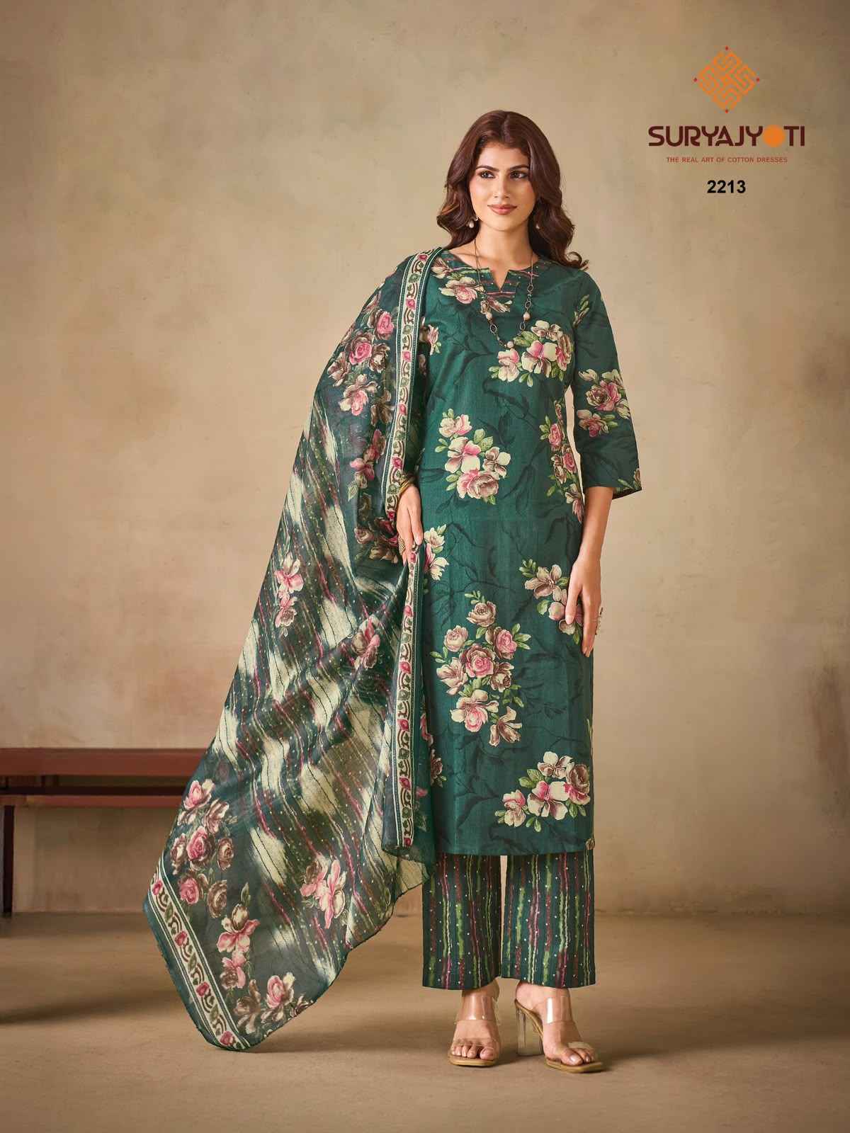 Suryajyoti Zion Cotton Vol 22 Readymade Cotton Dress 16 pcs Catalogue