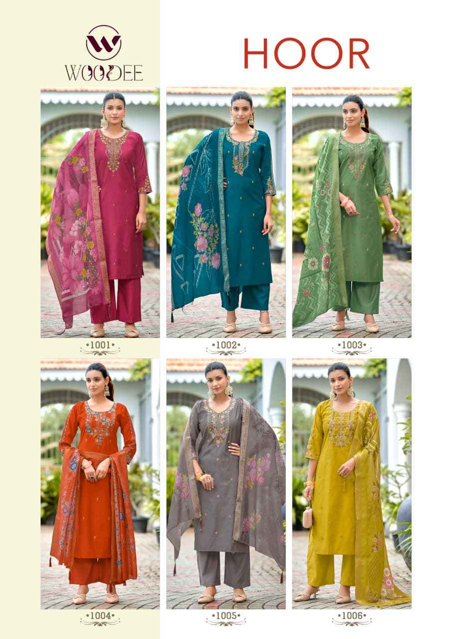 Woodee Hoor Viscose Kurti Combo 6 pcs Catalogue