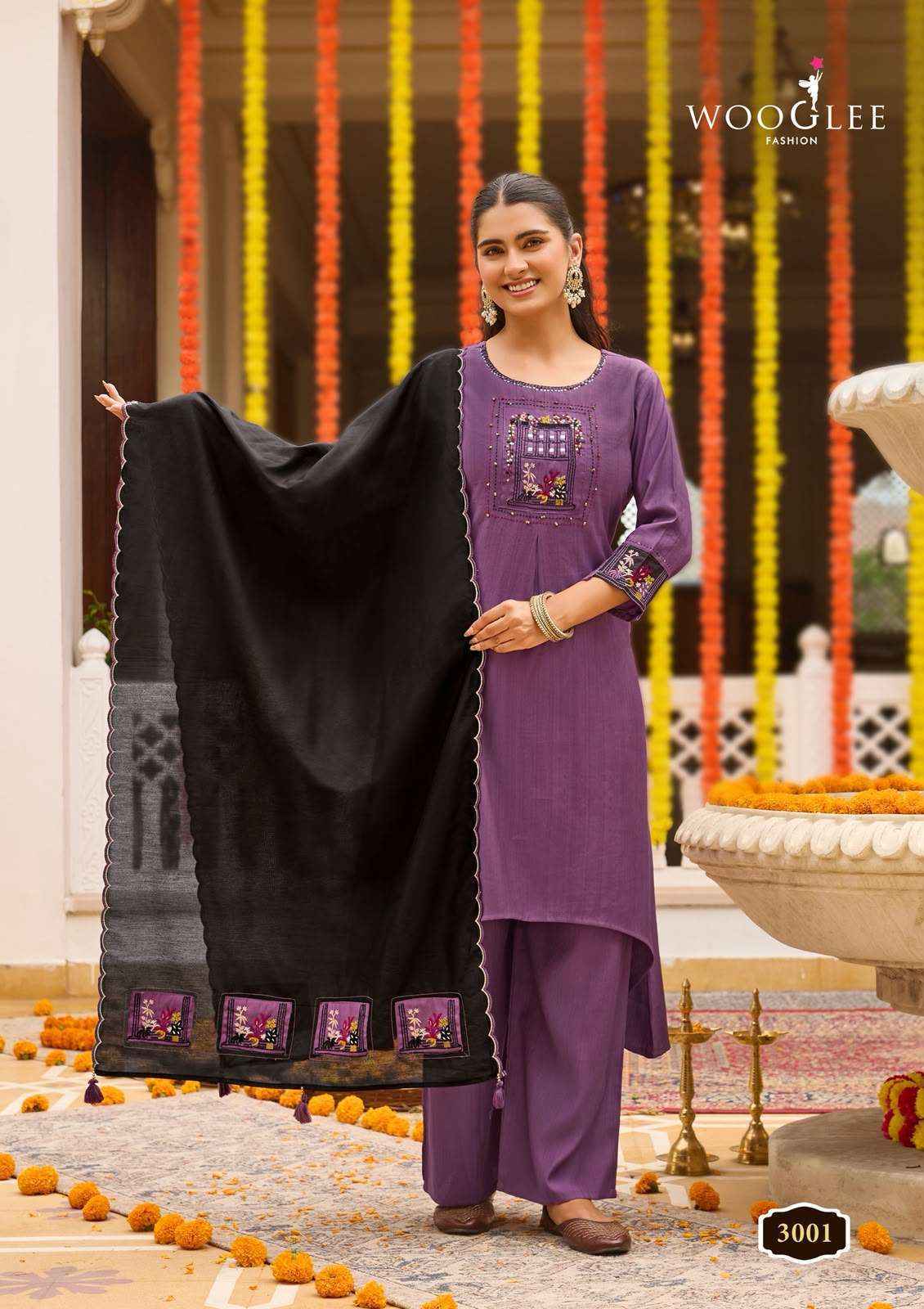 Wooglee Utsavi Viscose Kurti Combo 6 pcs Catalogue